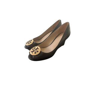 Tory Burch low heel wedge size 6